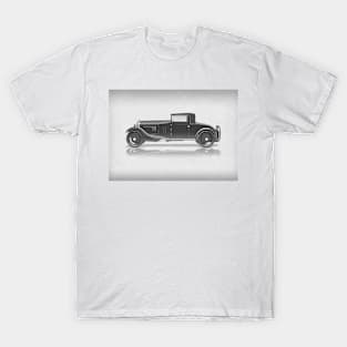 Retro Car Illustration T-Shirt